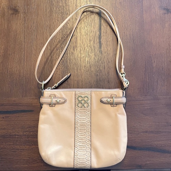 Tan Leather Coach Crossbody - Picture 5 of 8